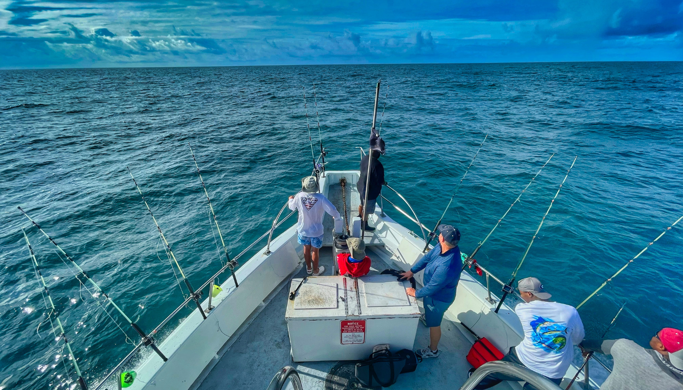 men on fishing boat